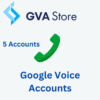 Buy Google Voice Number 5 PVA